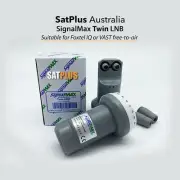 Twin Output 10700 Wide Band LNB for Foxtel IQ or VAST - Three Year Warranty !
