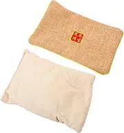 FRCOLOR Warmth Wrap: Large Size Wormwood Salt Heating Pad Microwavable Neck Warmer
