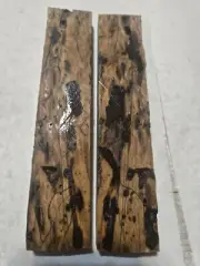 Stabilized Spalted Maple And Epoxy Knife Scales, #154