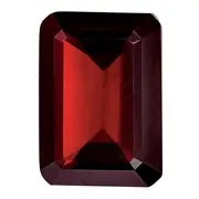 Gemstone Garnet Aa Quality 11X9mm Emerald Cut