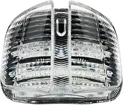 KIXURO for GSXR600 GSXR750 GSXR 600 750 2006 2007 K6 Chrome Rear Tail Light Brake Turn Signals Integrated Light Motorcycle Light Motorcycle Turn Signal Light(Black Clear 1)