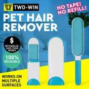 Furs Brusher Pet Hair Wizard Lint Remover Brush Self-cleaning Base
