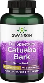 Swanson Catuaba Bark - 465mg - 120 Capsules
