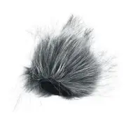 1Pcs Microphone Furry Windscreen Cover for Mics White and Black