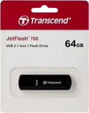Transcend 64GB JetFlash 700 USB Flash Drive 3.1 Gen 1 TS64GJF700