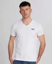 V Neck Essential T Shirt | Optic