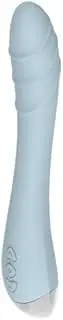 Vibrating Massager for Women, 10 Vibration Modes, Stimulates Clitoris, Waterproof, USB Rechargeable, Masturbator Electric Massager (Blue)