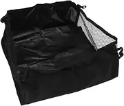 Under- Walker Bag Tie-up Design Lightweight 600D Oxford Cloth Wheelchair Storage Bag Black Large Capacity
