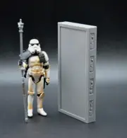 CARBONITE BLANK 1:18 SCALE 3 3/4" inch figure DIORAMA STAR WARS