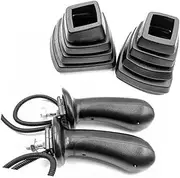 MEXWLOP 1 to 3 Button Joystick Handle with dust Cover, Suitable, for Excavator, KNOKR678 Excavator Handle
