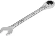 GEDORE Open-Ended Spanner with Ring Ratchet, AF 22 mm, Flat, Bi-hex, UD Profile, Spanner, 7 R 22