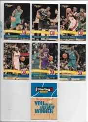 2010-11 PANINI STARTING FIVE 6 CARD SET- KOBE BRYANT KEVIN DURANT & LEBRON JAMES