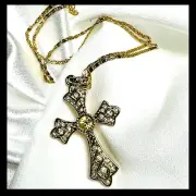 Jackie O Jacqueline Kennedy Citrine Westminster Necklace JBK Camrose Kross