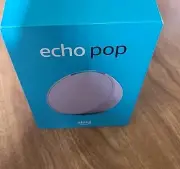Amazon - Echo Pop (1st Generation) Smart Speaker with Alexa - Lavender Bloom