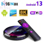 2024 Android TV Box Quad Core Support 2.4G/5.8G Wifi6 BT5.0 4K 8K 24Fps HD Video