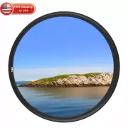 Multi-Coated 58mm UV Filter for Canon EOS Rebel T7 T6 T8i T7i SL3 4000D 2000D