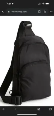 Vera Bradley Women's Ultralight Essential Sling Backpack In Moonless Night
