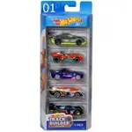 MATTEL 風火輪五合一包裝組 五合一 組合 隨機出貨 HOT WHEELS 風火輪 1:64 小汽車 正版 美泰兒