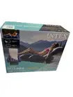 Intex Floating Recliner Inflatable Swimming Pool Lounge 58868EP 71x53 Blue/White