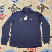 OKC Blue NBA G-League Oklahoma City Thunder Men's LT 1/4 Zip Pullover