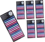 KALLORY Sticky Page Markers 1800pcs Long Index Sticker Tabs for Books Annotating Highlighters Strip Planner Tabs Book Annotation Supplies