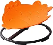 Swivel Chair for Kids Rotating Seat Balance Toy Sensory Toy Chair, Chair,for Children Boys and Girls Improve Reaction, Orange
