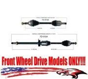 Front CV Axles Ford Flex 2009-2011 & Lincoln MKT 2010-2011 Front Wheel Drive (for: Ford)