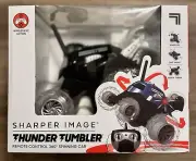 Sharper Image THUNDER TUMBLER black Remote Control 360 Spinning Car