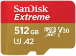 Sandisk Extreme Micro SDXC 512GB SD Memory Card