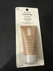 REVLON Colorstay Active Foundation Light Makeup 240 Medium Beige 1 oz