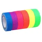 Fluorescent Tape Glow-In-Dark Luminously Light Tape 1Set 6Rolls