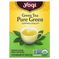 在飛比找iHerb優惠-[iHerb] Yogi Tea 全正綠茶，16 茶包，1.