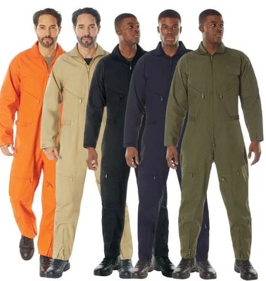 Rothco Flight Suit Work Coveralls Air Force Overalls Utility Jump Military