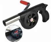 Manual Blowing Barbecue, Barbecue Fan, Suitable For Outdoor Cooking, Fireplace, Camping, For Barbecue Fire Bellows Crank Tool