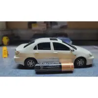 在飛比找蝦皮購物優惠-1/43 toyota altis 白 原廠 塑膠 模型車(