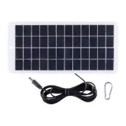 Solar Panel 5W 12V Outdoor Solar Cells Polysilicon Panels for Lamp