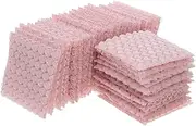 PENIKOKO 50pcs Heart Shaped Bubble Mailers Thickened Protective Packing Envelopes for Safe Shipping and Storage for Moving and Wrapping Lotus