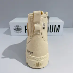 PALLADIUM PAMPA HI ZIP ORGANIC 男女款 米色 舒適 拉鍊 帆布靴 79101-210