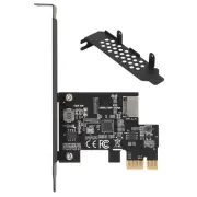 1pc PCI-E To USB3.2 GEN1 Expansion Card Front Type-E A-Key ASM1042A Adapter