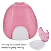 Orthodontic Retainer Case Portable Adult Waterproof Denture Box Storage Cont HR6