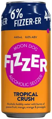 Moon Dog Fizzer Tropical Crush Seltzer Can 440ml