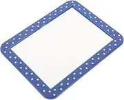 FUNOMOCYA Magnetic Mirror for Office Bathroom Workshop Toolbox Dots Real Glass Space-Saving Design
