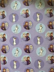 Disneys Frozen 2 Kids Purple Plush Blanket Twin Full Elsa Anna Olaf NEW 60 x 80