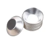 20Pcs Anodized Aluminum Egg Tart Cupcake Cake Cookie Mold Pudding Mold Baking Tool