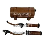 For Royal Enfield "Lever, Grip, Tool Bag & Leather Covering" Classic Reborn 350