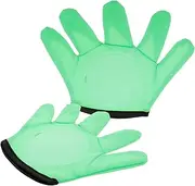 2pcs Children's Sticky Ball Gloves Toys Outdoor Playset Playset Outdoor Outdoor Play Equipment Bounce and Catch Game Paddle Ball Toy Plush