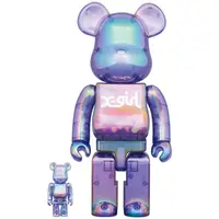 在飛比找蝦皮購物優惠-BEETLE BE@RBRICK X-GIRL 紫色 CLE