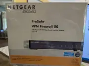 Netgear Prosafe Vpn Firewall 50 With 8 Port 10/100 Mbps Switch Fvs338