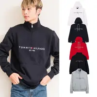 在飛比找momo購物網優惠-【Tommy Hilfiger】男版 刺繡EST.1985 