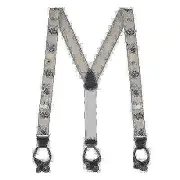 SuspenderStore Golfer Grosgrain Suspenders - BUTTON - 3 Sizes